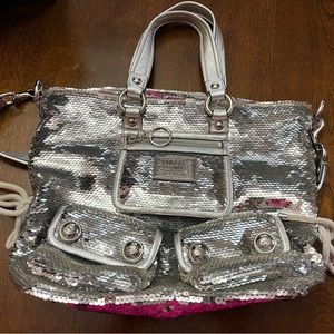 Limited Edition Coach Poppyseed Purse